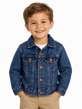 Boys/Girls Polo Ralph
Lauren Vintage Denim
Trucker Jacket Size 5